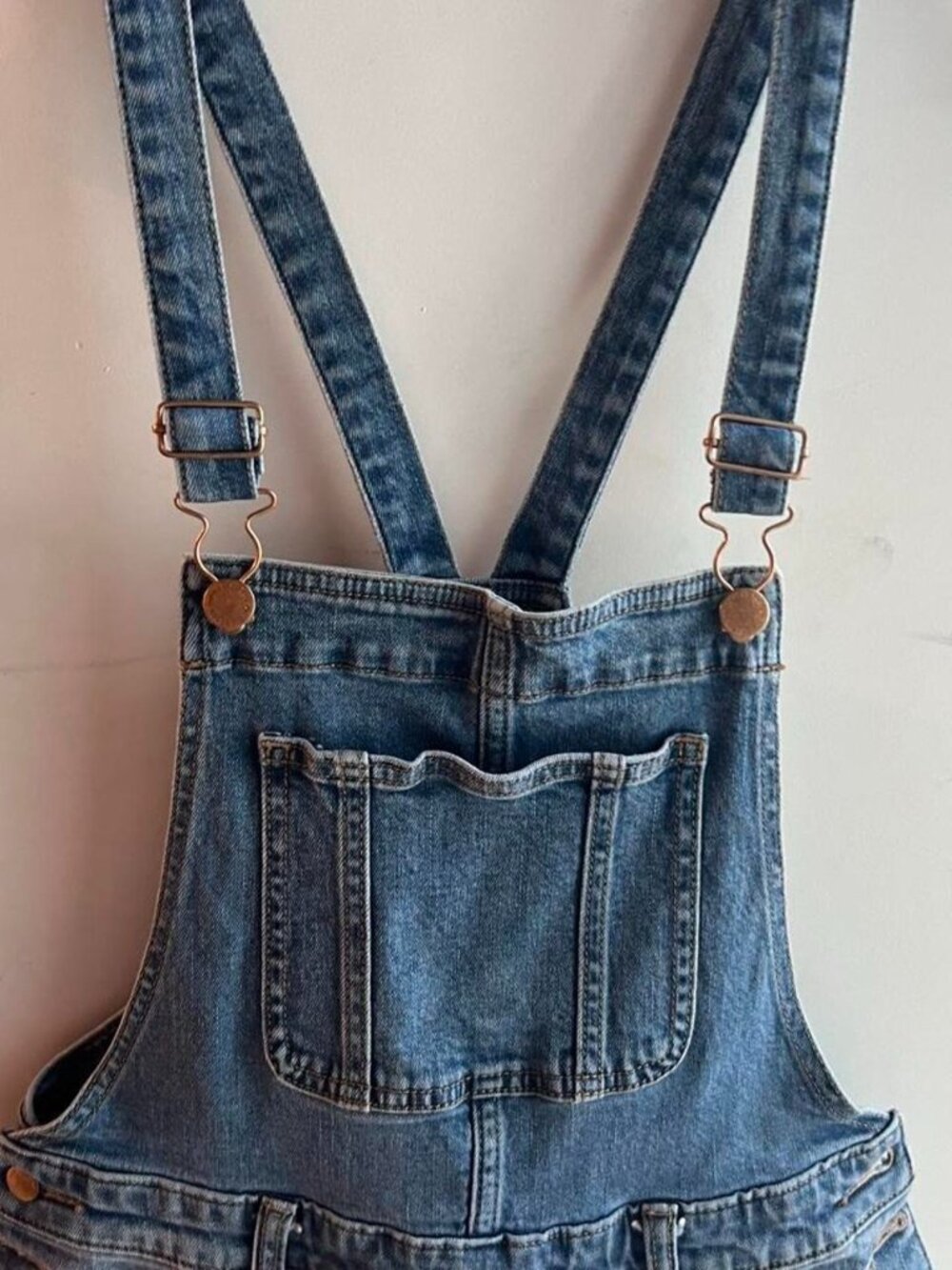 Universal Thread blue denim overalls size 4/27R